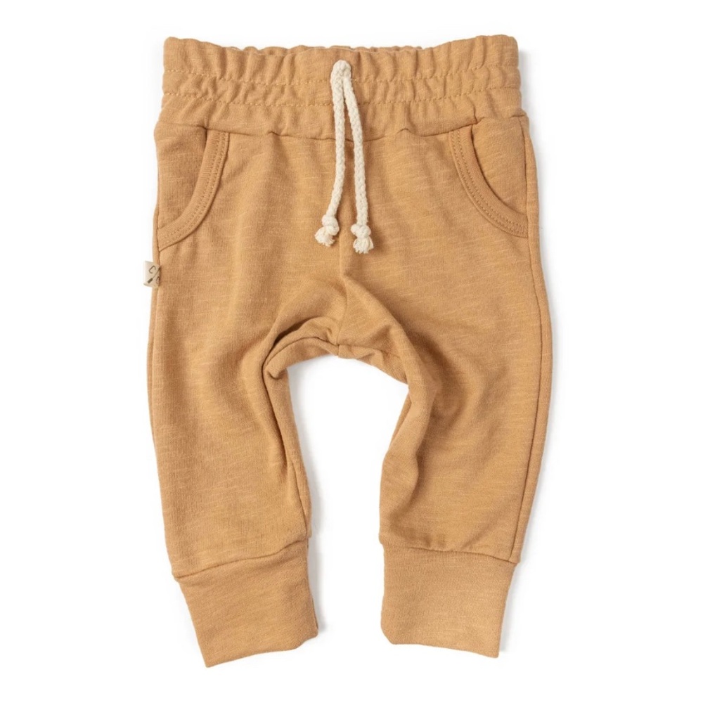 Childhoods Clothing Slub Jogger - Camel